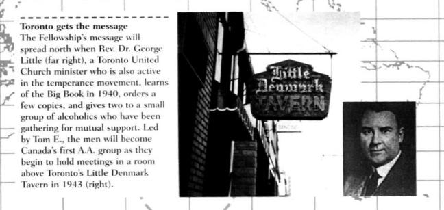 The Start of A.A in Canada: From GSO Archives