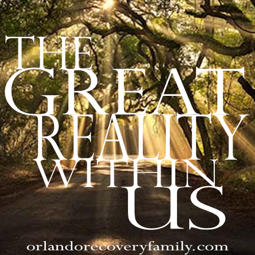 the great relity within us