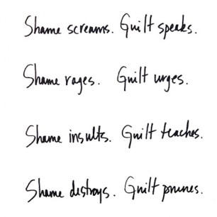 shame and guilt